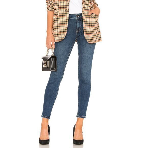 Current/Elliott The Stiletto in 1 Year Worn Stretch Indigo Womens Size 26 Jeans - Picture 2 of 8